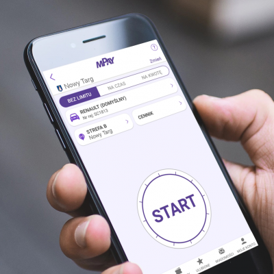 Aplikacja mPay umożliwia płacenie za parkowanie w Nowym targu