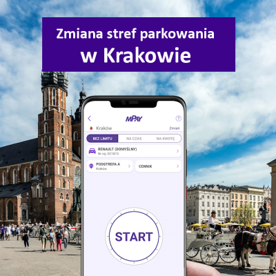 Kraków zmiana stref parkowania